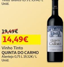 Oferta de Quinta Do Carmo - Vinho Tinto por 14,49€ em Auchan