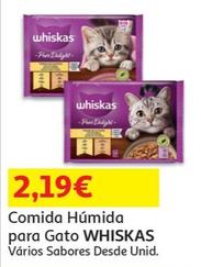 Oferta de Whiskas - Comida Húmida Para Gato  por 2,19€ em Auchan
