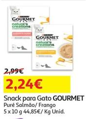 Oferta de Gourmet - Snack Para Gato  por 2,24€ em Auchan