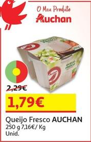 Oferta de Auchan - Queijo Fresco  por 1,79€ em Auchan