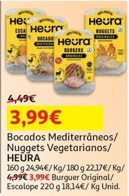 Oferta de Heura - Bocados Mediterrâneos  por 3,99€ em Auchan