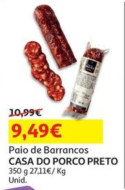 Oferta de Casa Do Porco Preto  - Paio De Barrancos por 9,49€ em Auchan