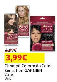 Oferta de Garnier - Champo Coloração Color Sensation por 3,99€ em Auchan