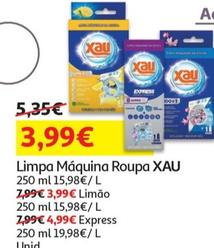 Oferta de Xau - Limpa Máquina Roupa  por 3,99€ em Auchan