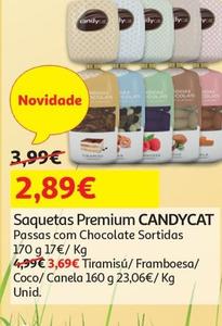 Oferta de Candycat - Saquetas Premium por 2,89€ em Auchan