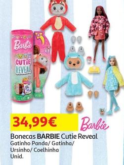 Oferta de Barbie - Bonecas Cutie Reveal   por 34,99€ em Auchan