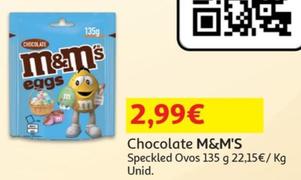 Oferta de M&M's - Chocolate por 2,99€ em Auchan