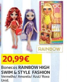 Oferta de Rainbow High Swim & Style Fashion - Bonecas por 20,99€ em Auchan