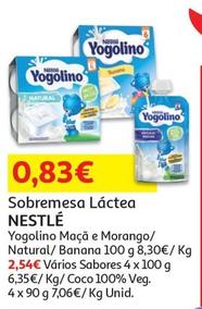 Oferta de Nestlé - Sobremesa Láctea  por 0,83€ em Auchan