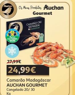 Oferta de Auchan Gourmet - Camarão Madagascar por 24,99€ em Auchan