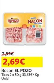Oferta de ElPozo - Bacon Tiras  por 2,69€ em Auchan