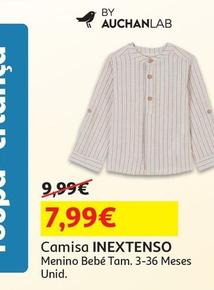 Oferta de Camisa In Extenso:Vip P2 Mno 130158813em Auchan