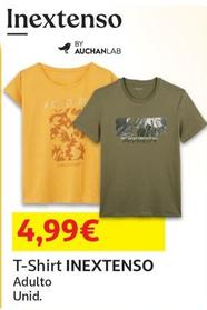 Oferta de Inextenso - T-Shirt  por 4,99€ em Auchan
