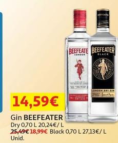 Oferta de Beefeater - Gin por 14,59€ em Auchan