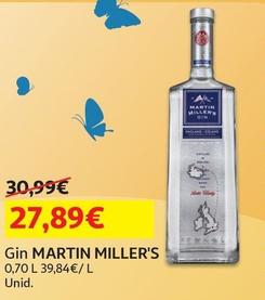 Oferta de Martin Millers - Gin  por 27,89€ em Auchan