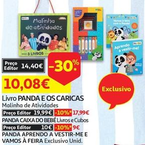 Oferta de Livro Panda E Os Caricas por 10,08€ em Auchan