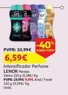 Oferta de Lenor - Intensificador Perfume  por 6,59€ em Auchan