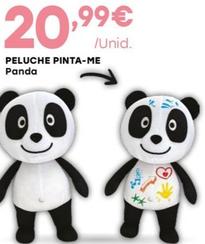 Oferta de Panda - Peluche Pinta-Me  por 20,99€ em Intermarché
