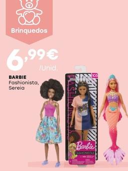 Oferta de Barbie - Fashionista Sereia  por 6,99€ em Intermarché
