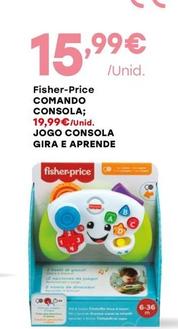 Oferta de Fisher-price - Jogo Consola Gira E Aprende  por 15,99€ em Intermarché