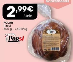 Oferta de Porsi - Folar por 2,99€ em Intermarché