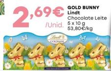 Oferta de Lindt - Gold Bunny por 2,69€ em Intermarché