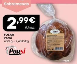 Oferta de Porsi - Folar por 2,99€ em Intermarché