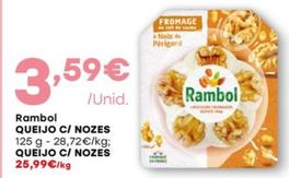 Oferta de Rambol - Queijo C/ Nozes por 3,59€ em Intermarché