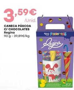 Oferta de Regina - Caneca Páscoa C/ Chocolates por 3,59€ em Intermarché