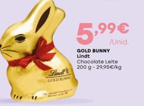 Oferta de Lindt - Gold Bunny por 5,99€ em Intermarché