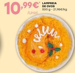 Oferta de Lampreia De Ovos por 10,99€ em Intermarché