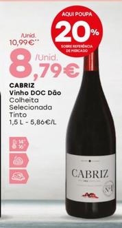Oferta de Cabriz - Vinho Doc Dao por 8,79€ em Intermarché