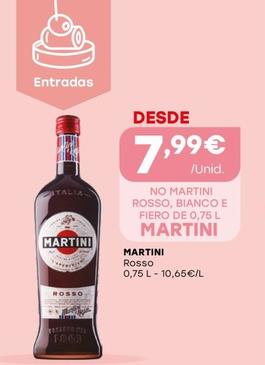 Oferta de Martini - Rosso por 7,99€ em Intermarché