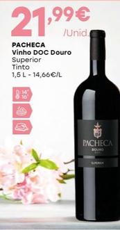 Oferta de Pacheca - Vinho Doc Douro por 21,99€ em Intermarché