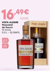 Oferta de Vista Alegre - Moscatel Do Douro por 16,49€ em Intermarché