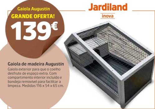 Oferta de Gaiola De Madeira Augustín por 139€ em Jardiland