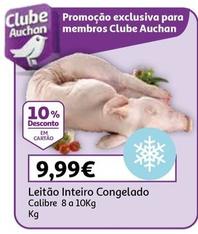 Oferta de Leitão Inteiro Congelado por 9,99€ em Auchan