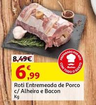 Oferta de Roti Entremeada De Porco C/ Alheira E Bacon por 6,99€ em Auchan