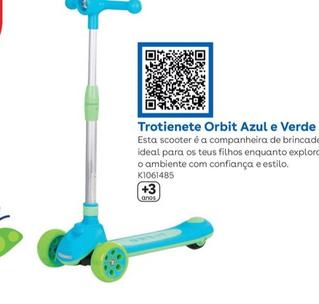 Oferta de Sun&Sport - Trotienete Orbit Azul E Verdeem Toys R Us