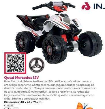 Oferta de Injusa - Quad Mercedes 12Vem Toys R Us