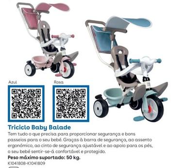 Oferta de Triciclo Baby Balade em Toys R Us