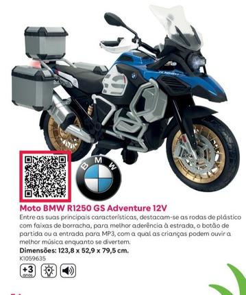 Oferta de Injusa - Moto BMW R1250 GS Adventure 12V em Toys R Us