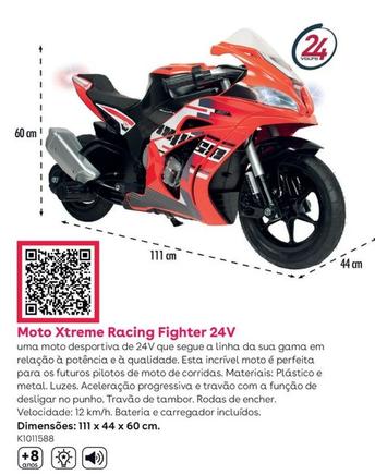 Oferta de Injusa - Moto Xtreme Racing Fighter 24Vem Toys R Us