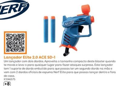 Oferta de Nerf - Lancador Elite 2.0 Ace SD-1em Toys R Us