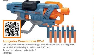 Oferta de Nerf - Lancador Commander RC-6em Toys R Us