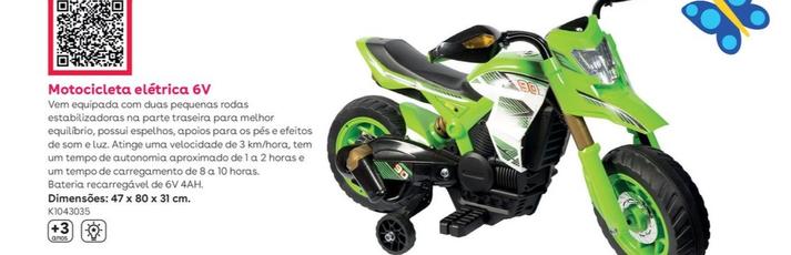 Oferta de Sun & Sport - Motocicleta elÃ©trica 6Vem Toys R Us
