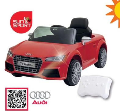 Oferta de Sun and Sport - Carro Eletrico Audi TT S Roadster em Toys R Us