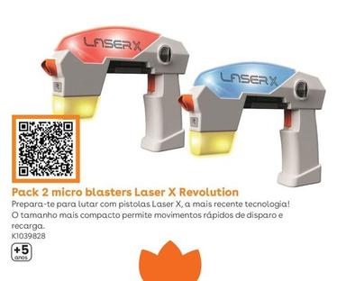 Oferta de Pack 2 Micro Blasters Laser X Revolutionem Toys R Us