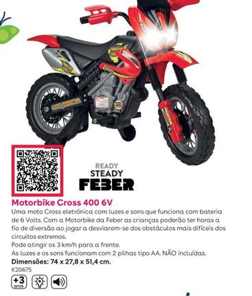 Oferta de Feber - Motorbike Cross 400 6Vem Toys R Us