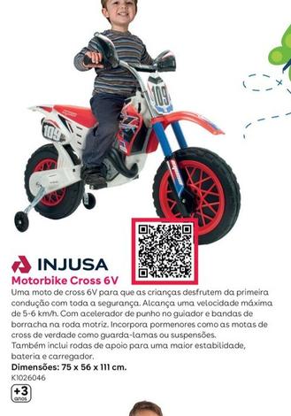 Oferta de Injusa - Motorbike Cross 6Vem Toys R Us